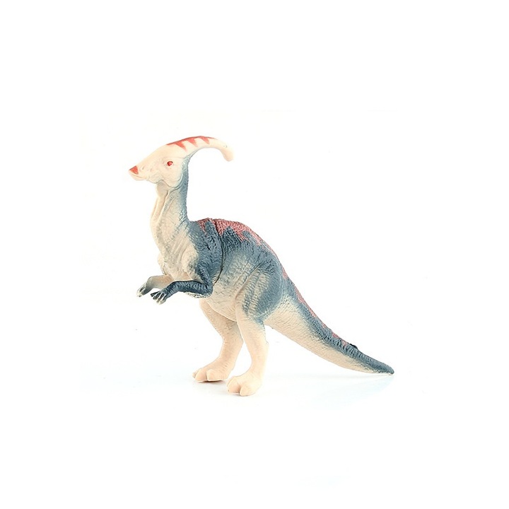 Dinoszaurusz figura, Jormftte, Parasaurolophus, PVC, Multicolor