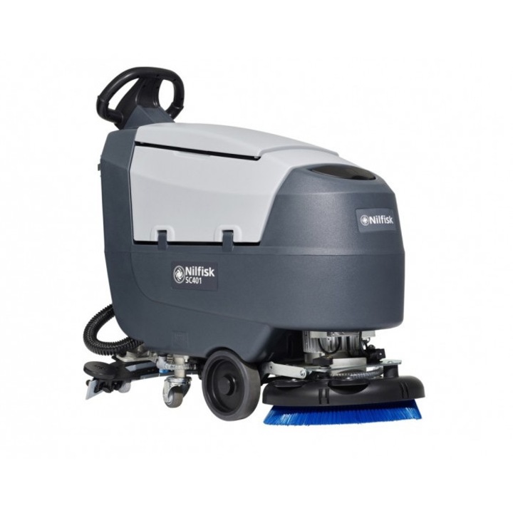 Машина за миене на под, Nilfisk, 280 W, 230V, Сива