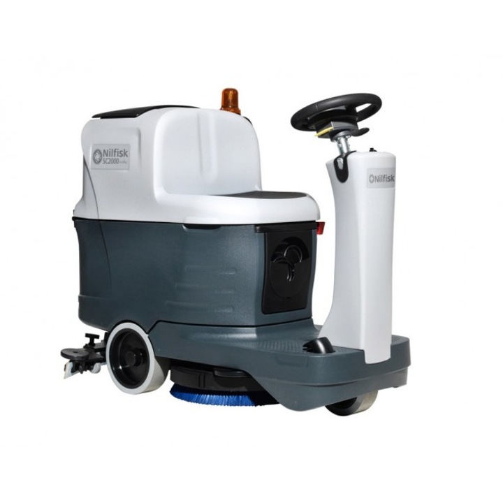 Машина за миене на под, Nilfisk, 310W, 24V, сиво/черно