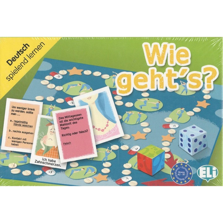 Wie geht's? - Spielend Deutsch lernen (Társasjáték)- német - Társasjáték
