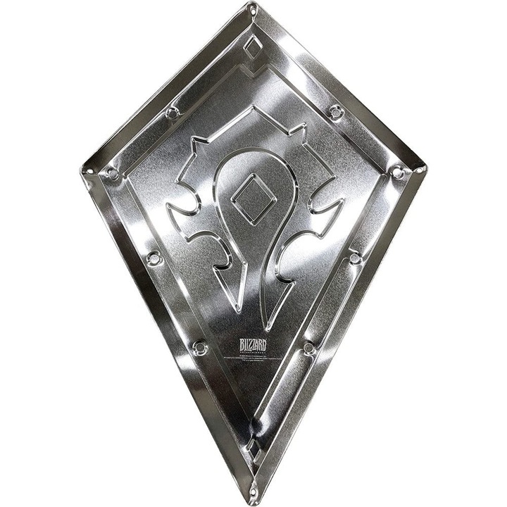 Метален плакат World of Warcraft - Horde Shield (25x35)