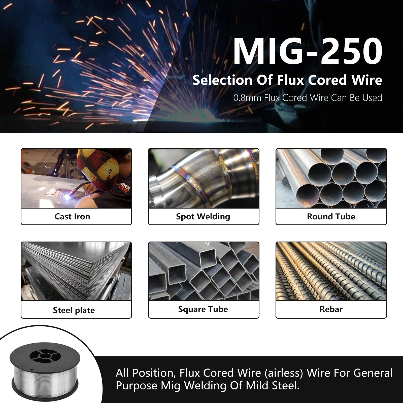 Masina de sudare, 220V, MIG, 200 A, afisaj digital, 3in1, cu torta tig ...