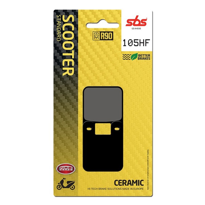 Placute frana scuter, SBS 105HF [559HF] - ceramic