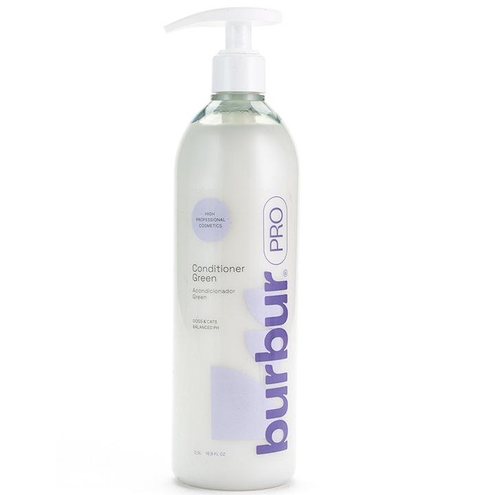 Balsam Green Burbur Pro, pentru caini si pisici, ingrediente naturale, pH neutru, 500 ml