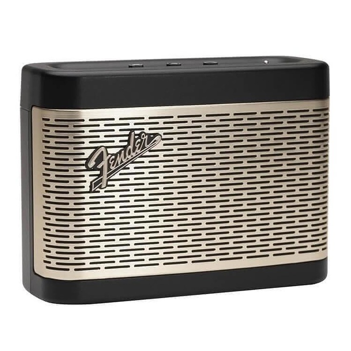 Coloana fara fir, Fender, difuzor Bluetooth Newport 2, Negru/Auriu