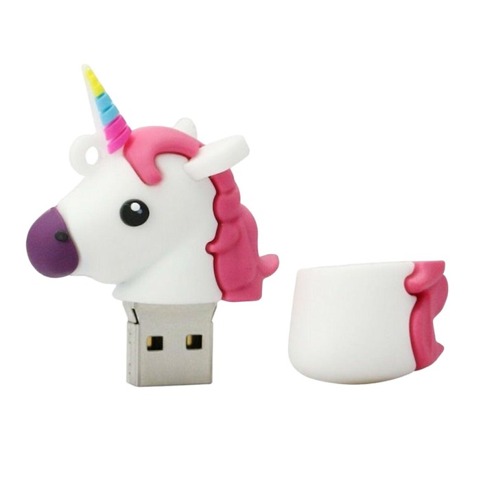 USB stick, Tech One Tech, Unicorn modell, 32 GB, Multicolor