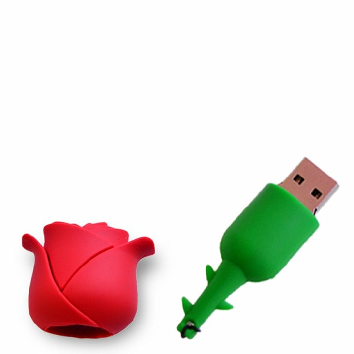 Stick USB, Tech One Tech, USB, 32 GB, Rosu/Verde