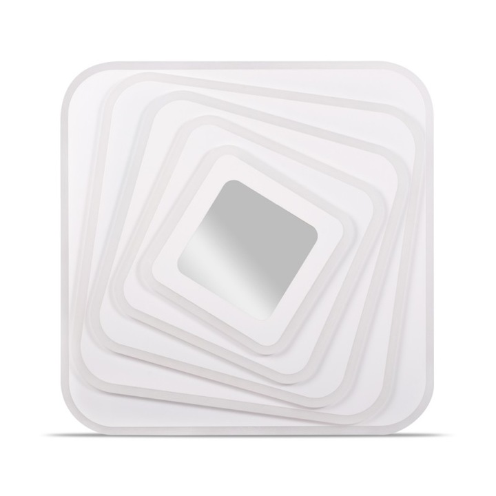 Plafoniera Charm LED 132W 3CCT cu telecomanda, alb, Erste