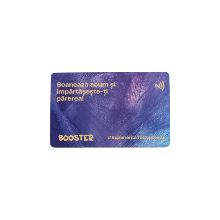 NFC-kártya a Google értékelésekhez, NFC, kék titánium