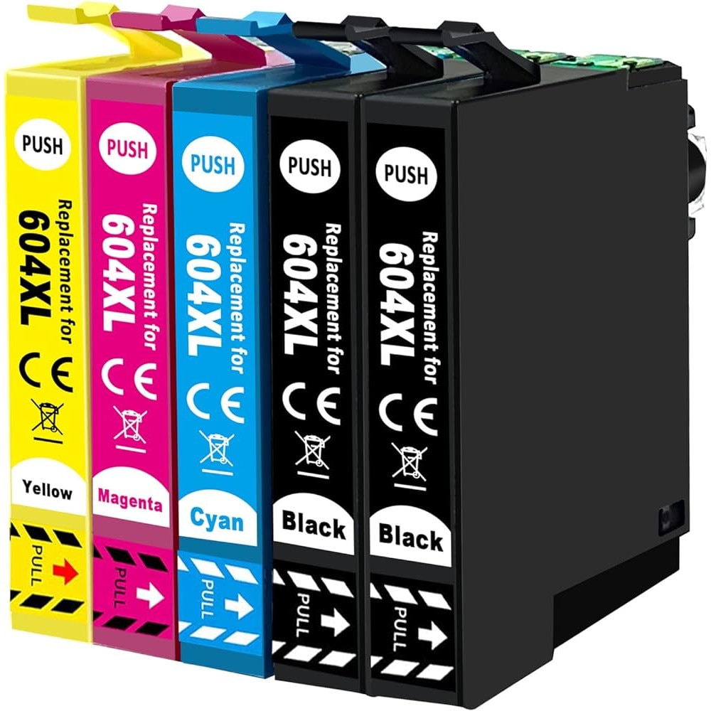 604XL Premium Color Ink Cartridge for Epson XP-2200 XP-2205 XP-3200 with  Chip D