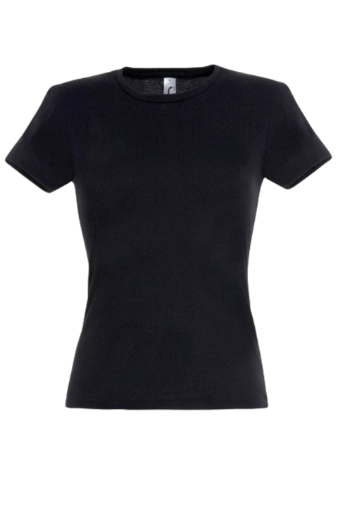 Дамска тениска Sol's Miss - So11386, Черен