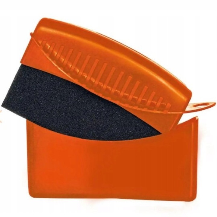 Апликатор за грижа за гуми с капачка, Moje Auto, оранжев