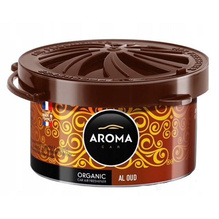 Odorizant auto AROMA CAR Organic Aloud, intensiv, Al Oud