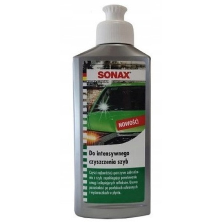 Autó ablaktisztító oldat, Sonax, 250 ml