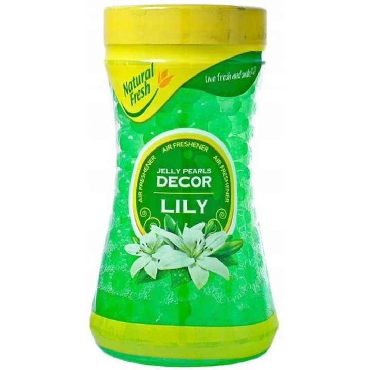 Szobafrissítő, Elix, Gélgolyó típusú, Liliom/lila illat, 350 ml