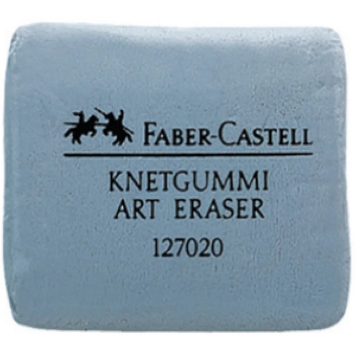 Faber Castell művészeti gyurmaradír, szürke, műanyag tokban