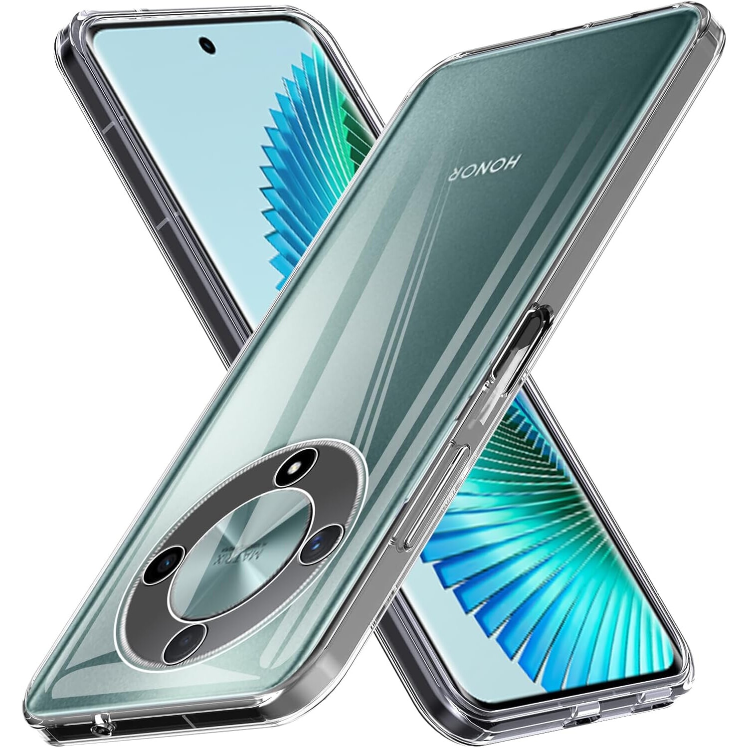 Husa pentru Honor Magic 6 Lite 5G Slim Anti-Shock 1.5mm, Aiyando, Transparent