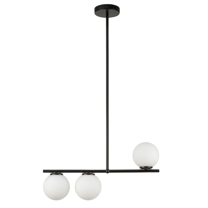 Пендел Sigma, Стомана, 60 x 52 x 12 см, G9, Бял/Черен