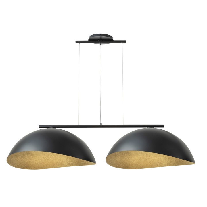 Sigma Mennyezeti lámpa, acél, fekete/arany