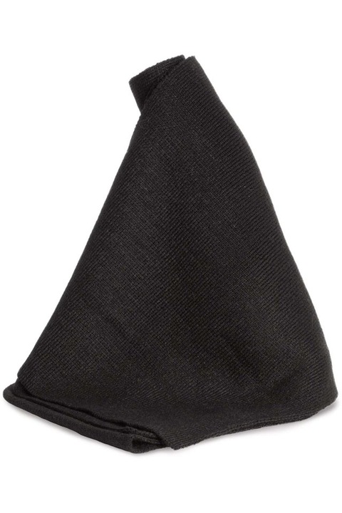 Férfi sál, kötött KP435, Fekete, Univerzális