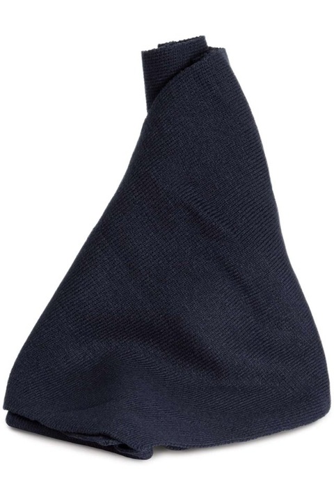 Férfi sál, kötött KP435, Kék ruha, Univerzális