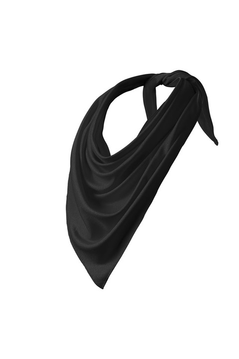 Uniszex sál - 327, fekete, sima