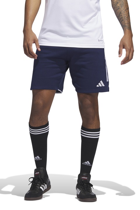 adidas Performance, Tiro23 rövid futballnadrág, Fehér/Tengerészkék
