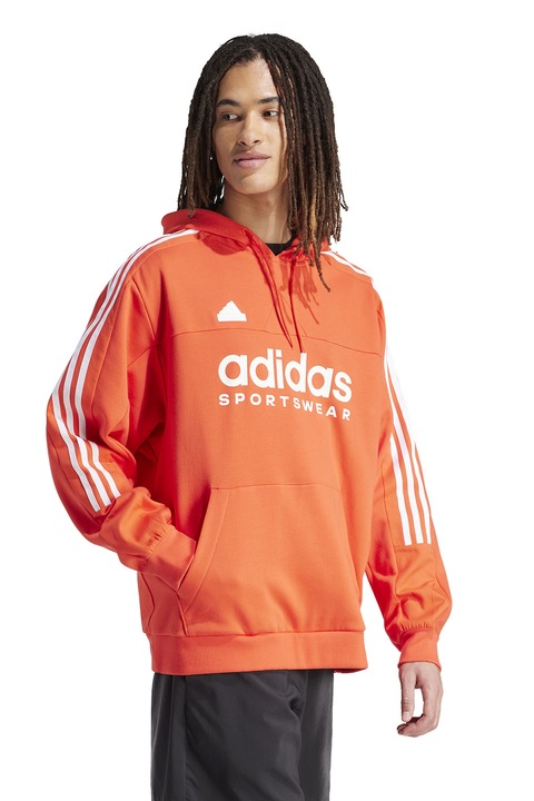 adidas Sportswear, Худи с лого, Оранжев