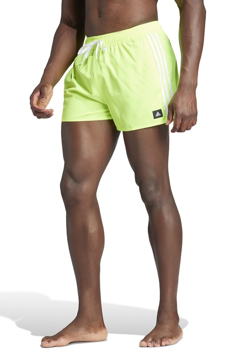 adidas Sportswear, Állítható derekú fürdőnadrág, Neonzöld