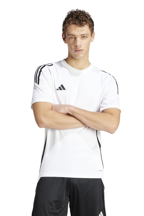 adidas Performance, Tiro24 szűk fazonú futballpóló, Fehér