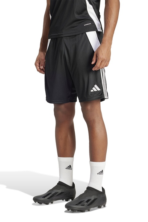 adidas Performance, Pantaloni scurti pentru fotbal TIRO24, Alb/Negru