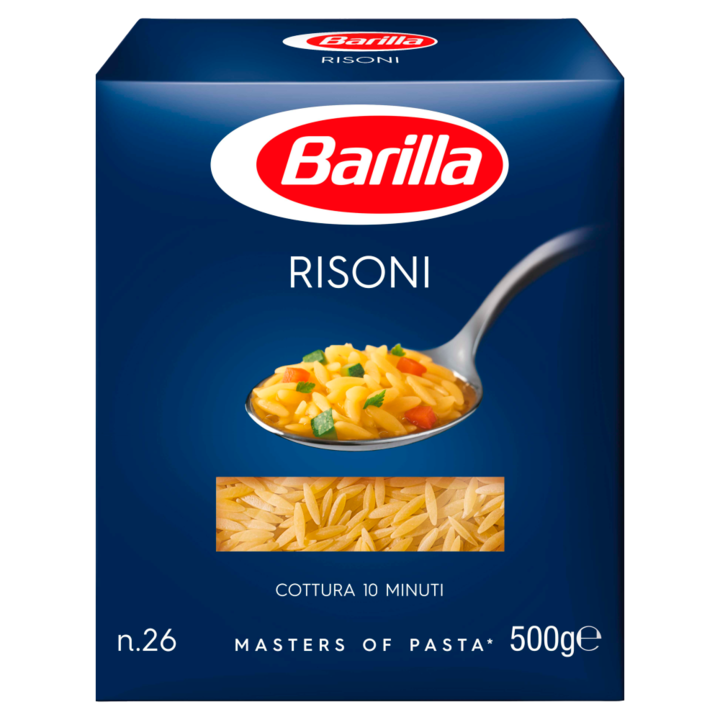 Búza tészta, Barilla, Risoni, 500 g