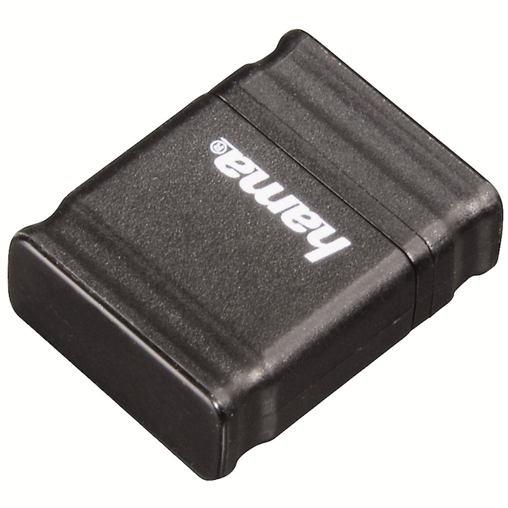 USB Flash памет Hama Smartly, 32GB, USB 2.0, Черна