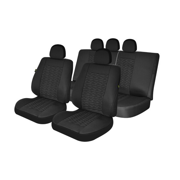 Set huse auto Umbrella Lux, M04, 11 Piese, Gri