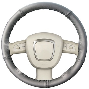 Husa volan Umbrella cu snur piele, Gri Husa volan Umbrella cu snur piele, Gri