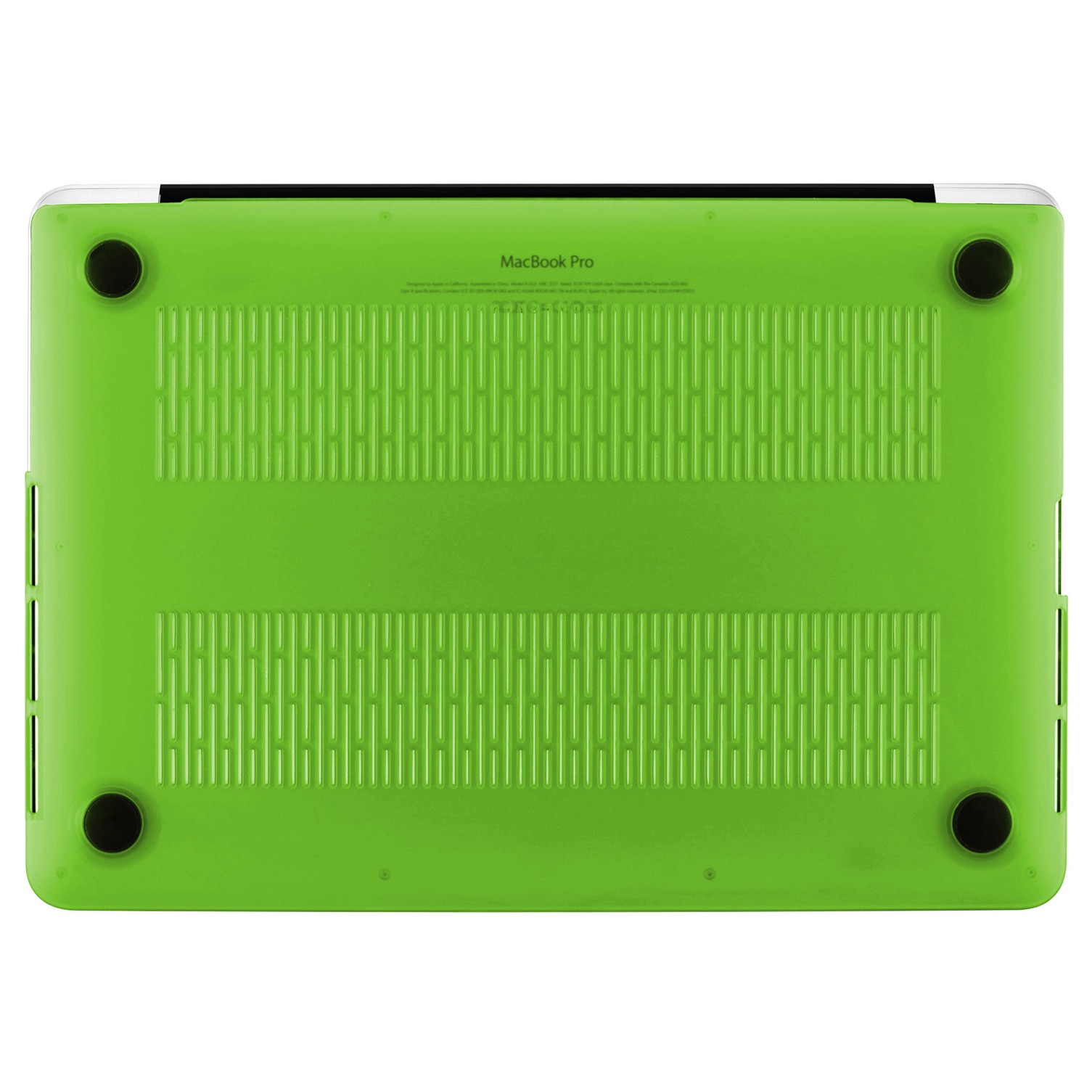 Carcasa de protectie Artwizz Rubber Clip pentru MacBook Pro 15" Retina Display, Late 2015, Green