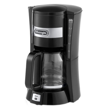 Cafetiera De'Longhi ICM 15210, 900 W, 1.25 l, 10 Cesti, Negru Cafetiera De'Longhi ICM 15210, 900 W, 1.25 l, 10 Cesti, Negru