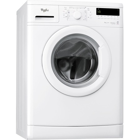 Masina de spalat rufe 6th Sence Whirlpool AWOC 70100, 1000 RPM, 7 kg, A++, Alb