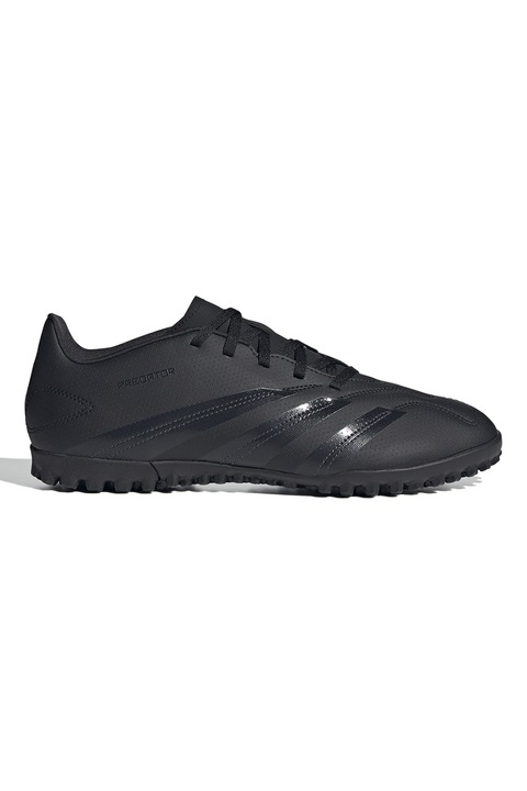 adidas Performance, Pantofi cu logo pentru fotbal Predator, Negru