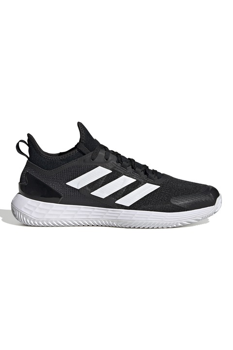 adidas Performance, Pantofi pentru tenis Adizero Ubersonic 4.1, Alb/Negru