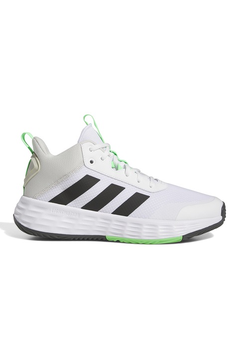 adidas Sportswear, Own The Game kosárlabdacipő, Fekete/Törtfehér