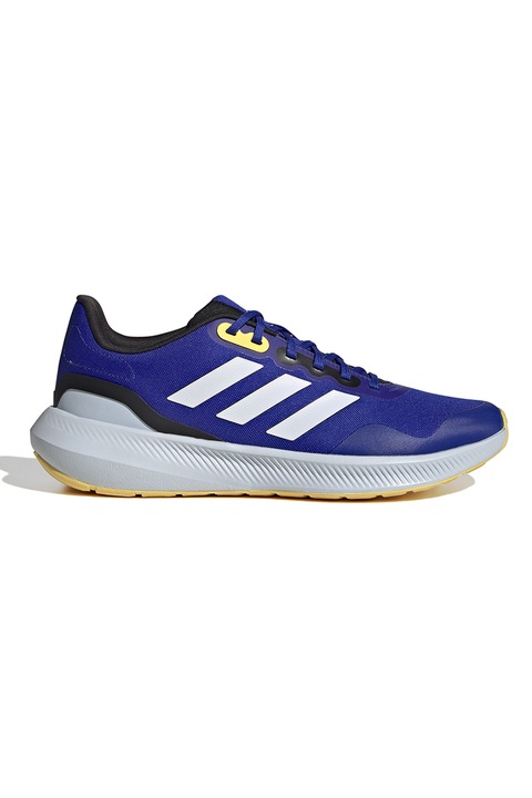 adidas Performance, Pantofi cu logo pentru alergare Runfalcon 3.0 TR, Alb/Albastru inchis