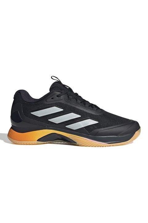 adidas Performance, Pantofi pentru tenis Avacourt 2 CL, Negru/Portocaliu