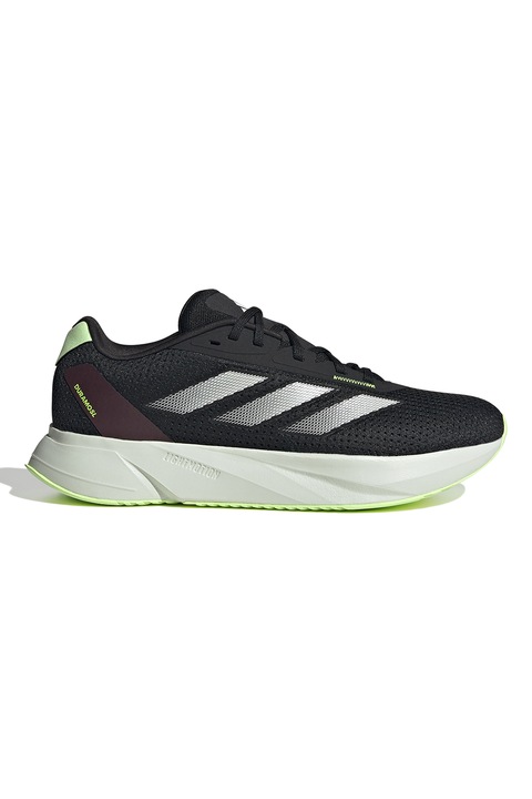adidas Performance, Pantofi cu logo pentru alergare Duramo SL, Negru stins