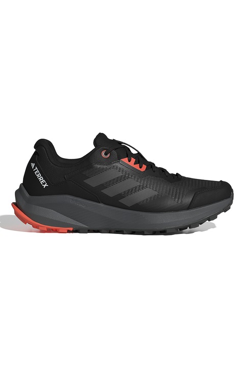 adidas Performance, Pantofi pentru alergare pe teren accidentat TERREX TRAILRIDER, Corai/Negru