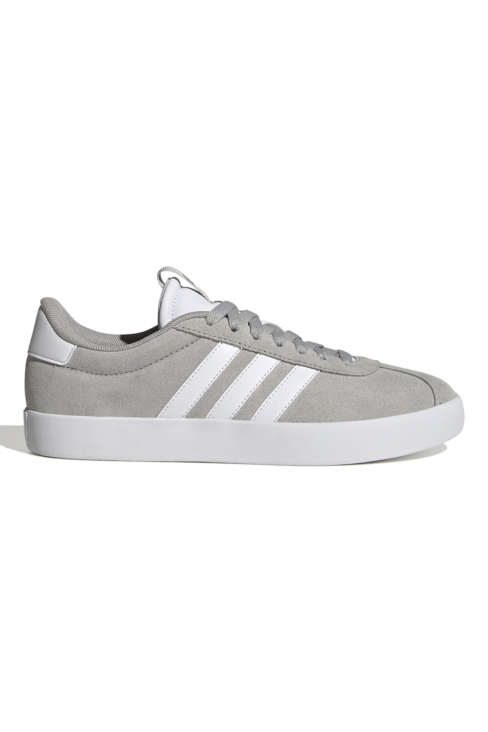 adidas Sportswear Pantofi sport din piele intoarsa cu insertii de piele VL Court 3.0 Gri