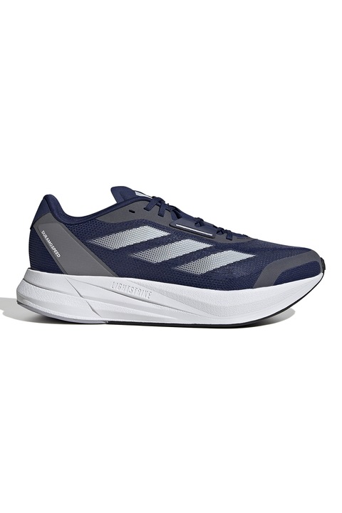 adidas Performance, Pantofi pentru alergare Duramo Speed, Gri/Bleumarin