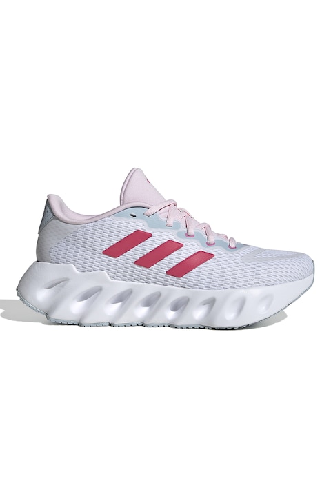 adidas Performance, Pantofi pentru alergare Switch Run, Roz pastel/Alb murdar