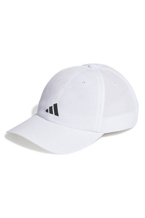 adidas Performance, Sapca unisex cu logo pentru alergare, Alb optic, 54-56 CM