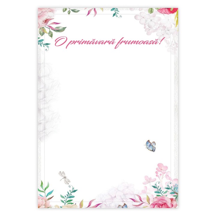 Set 200 Cartonase cu tematica Martisor, marx014, multicolor, 10x7cm